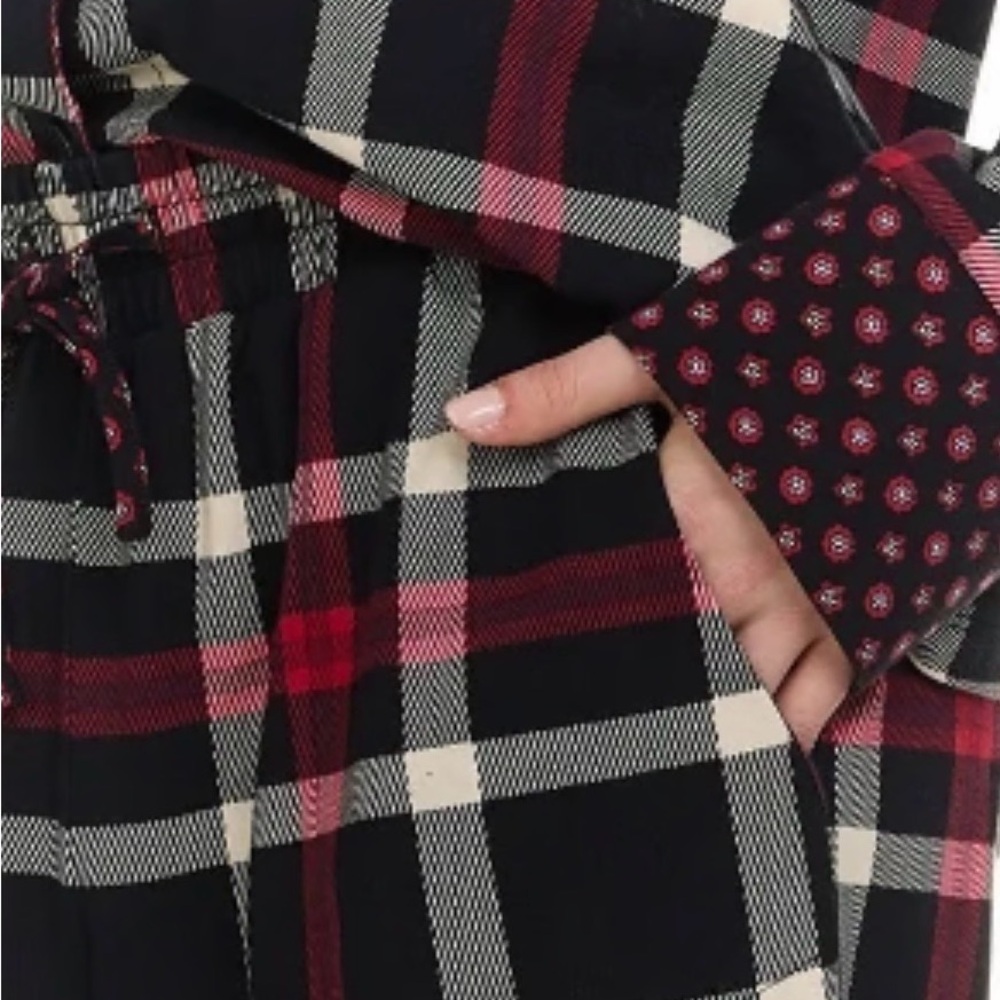 ❤️Vera Bradley Black and Red Women’s Pajama Set .100%Cotton ,Size XL NWT - Picture 6 of 7